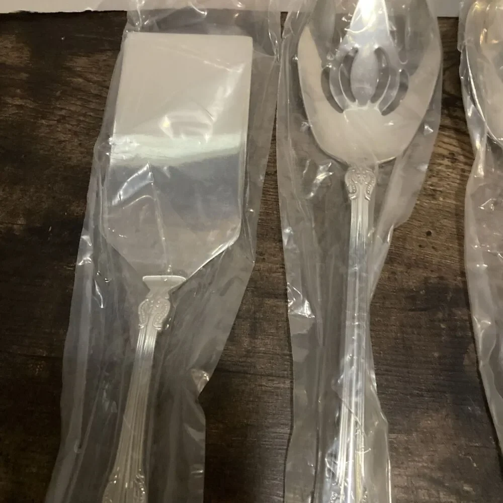 Reed & Barton New Richmond Hill 18/10 Stainless Steel Serving Flatware Set 10-Pc